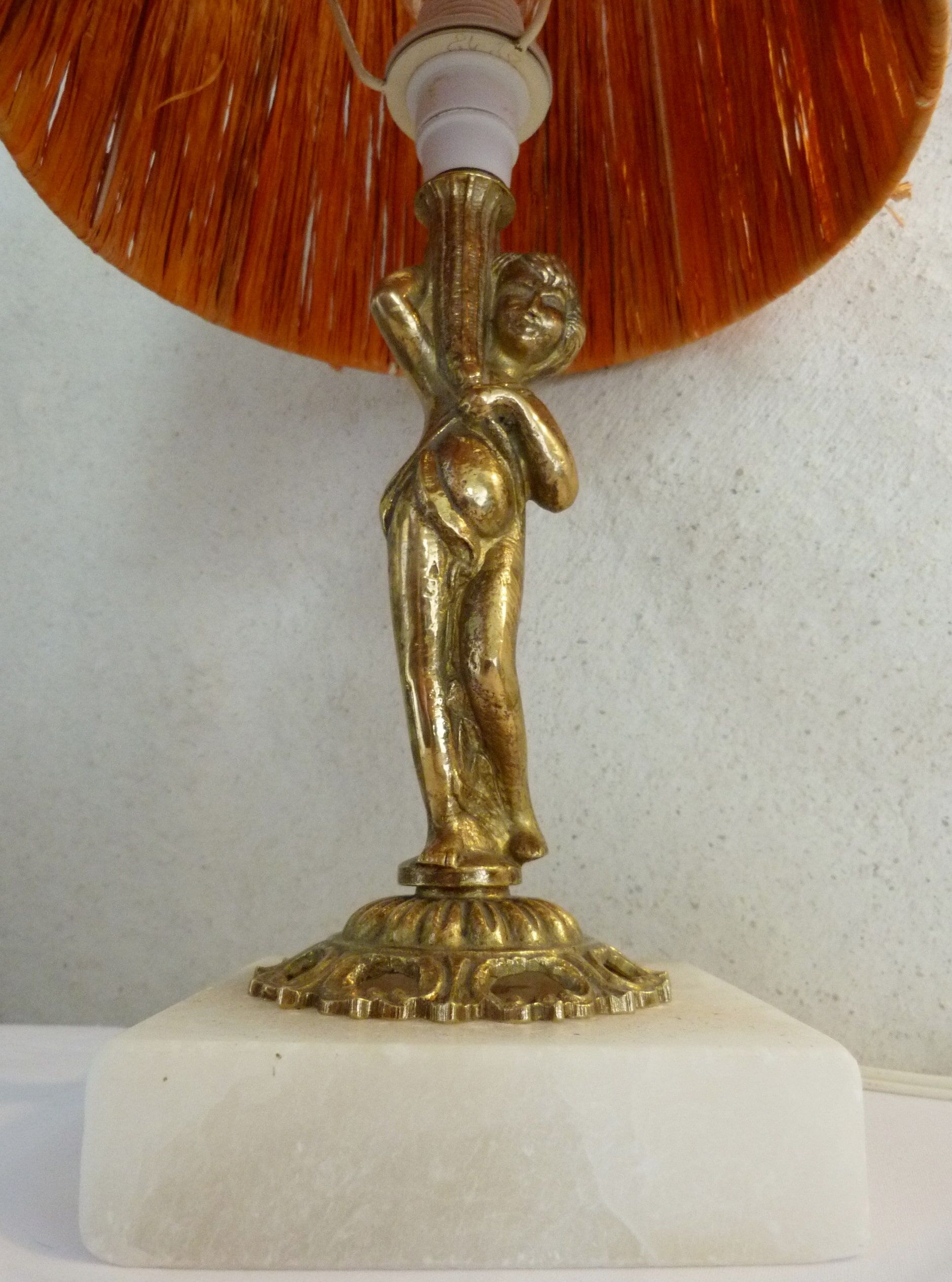 Cherub lamp