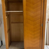 Vintage wardrobe with compass feet