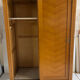 Vintage wardrobe with compass feet