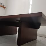 Table Basse Axel Vervoordt Bois E Bambou Laque Belgique 1980