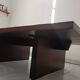 Table Basse Axel Vervoordt Bois E Bambou Laque Belgique 1980