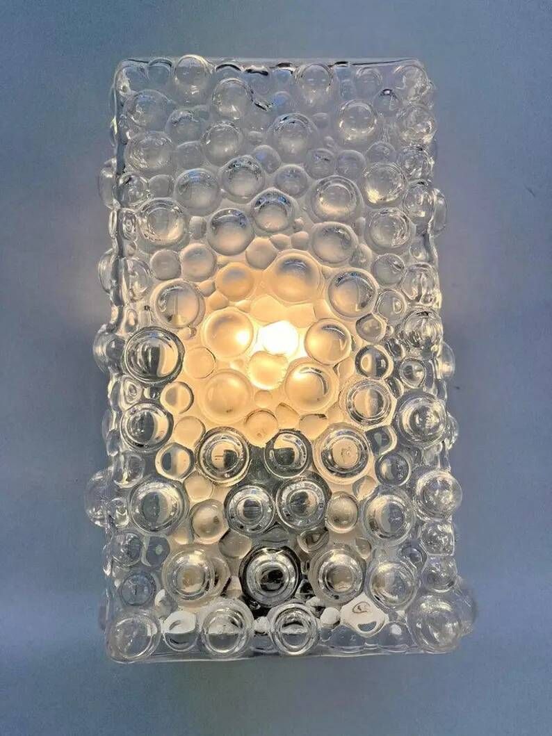 Rare Midcentury Bubble Wall Lamp, Germany, 1970s