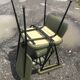 Fauteuil vintage kaki