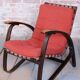 Czech Art Deco Oak Armchairs attributed to Jan Vaněk, 1940s, Set of 2