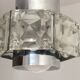 Pair of vintage hanging lamps 1970