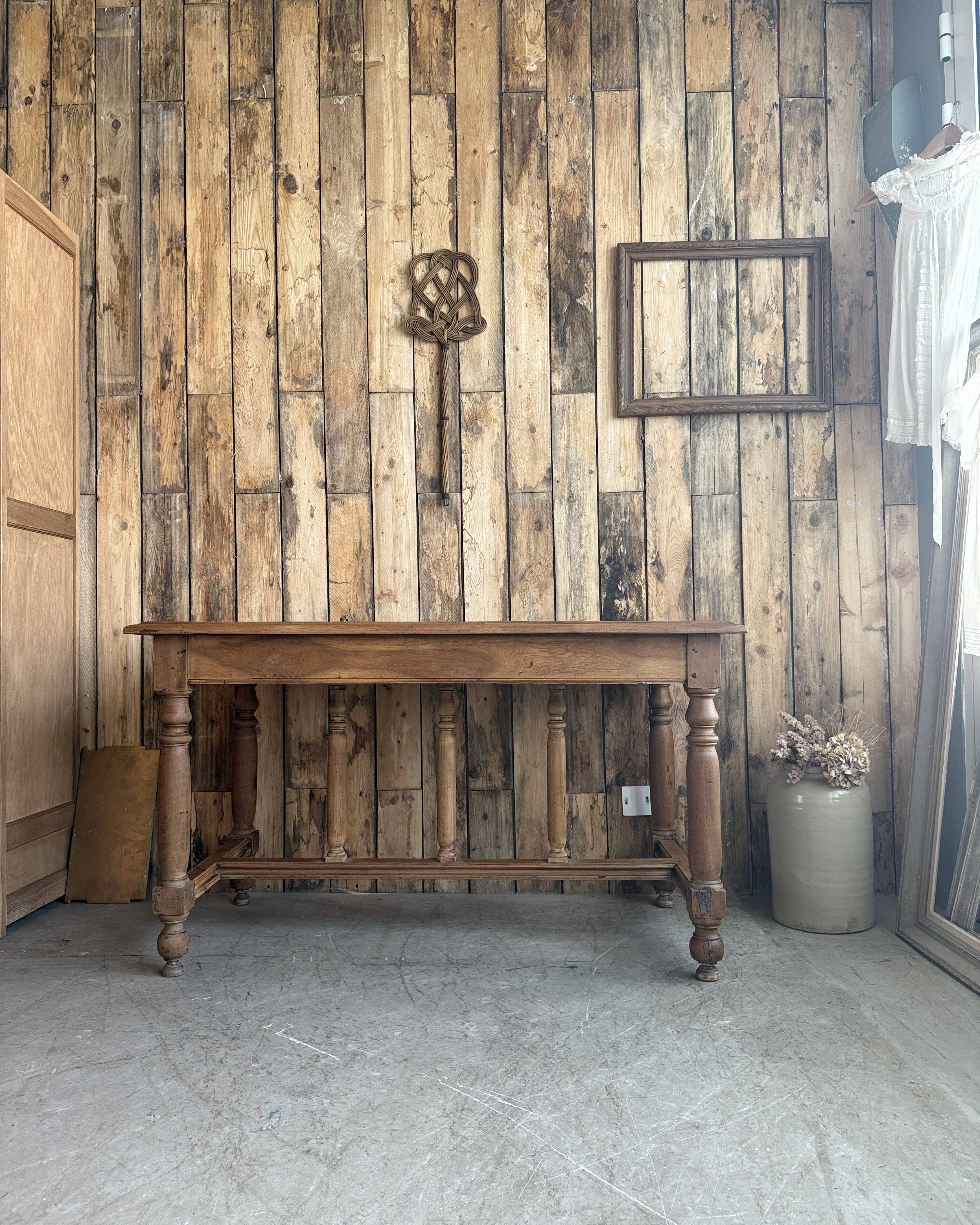 Renovated old farmhouse table