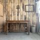 Renovated old farmhouse table