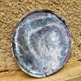 Vintage resin glitter plate