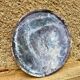 Vintage resin glitter plate