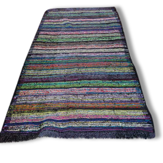 Carpet Boucherouite 210 x 103 cm