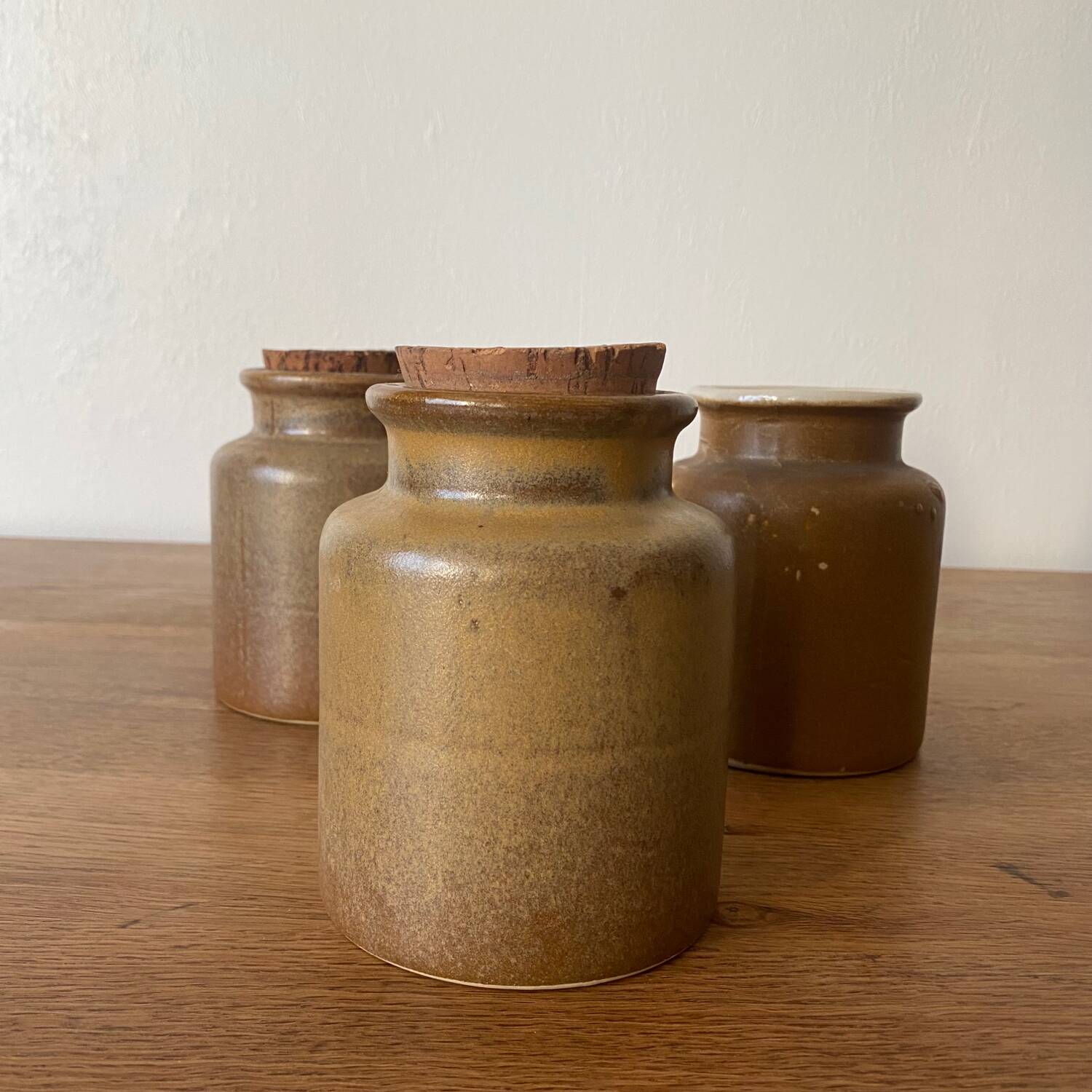 Stoneware pots