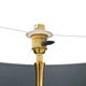 "Bamboo" brass floor lamp, France 1950