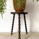Tabouret Tripode demi cercle 55 cm