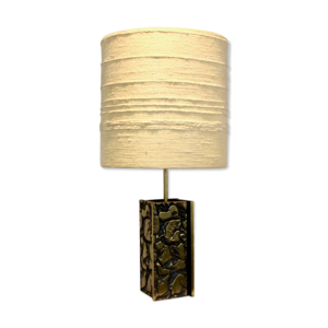 lampe de table sculptée