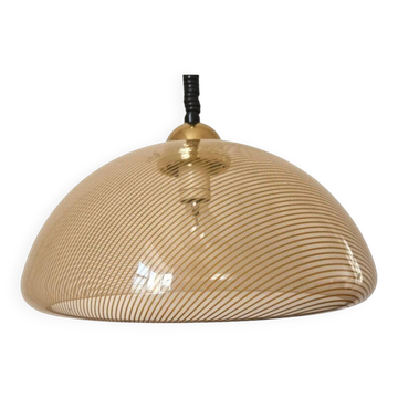 Midcentury Rare Pendant Guzzini, Luigi Massoni, Italy, 1970s