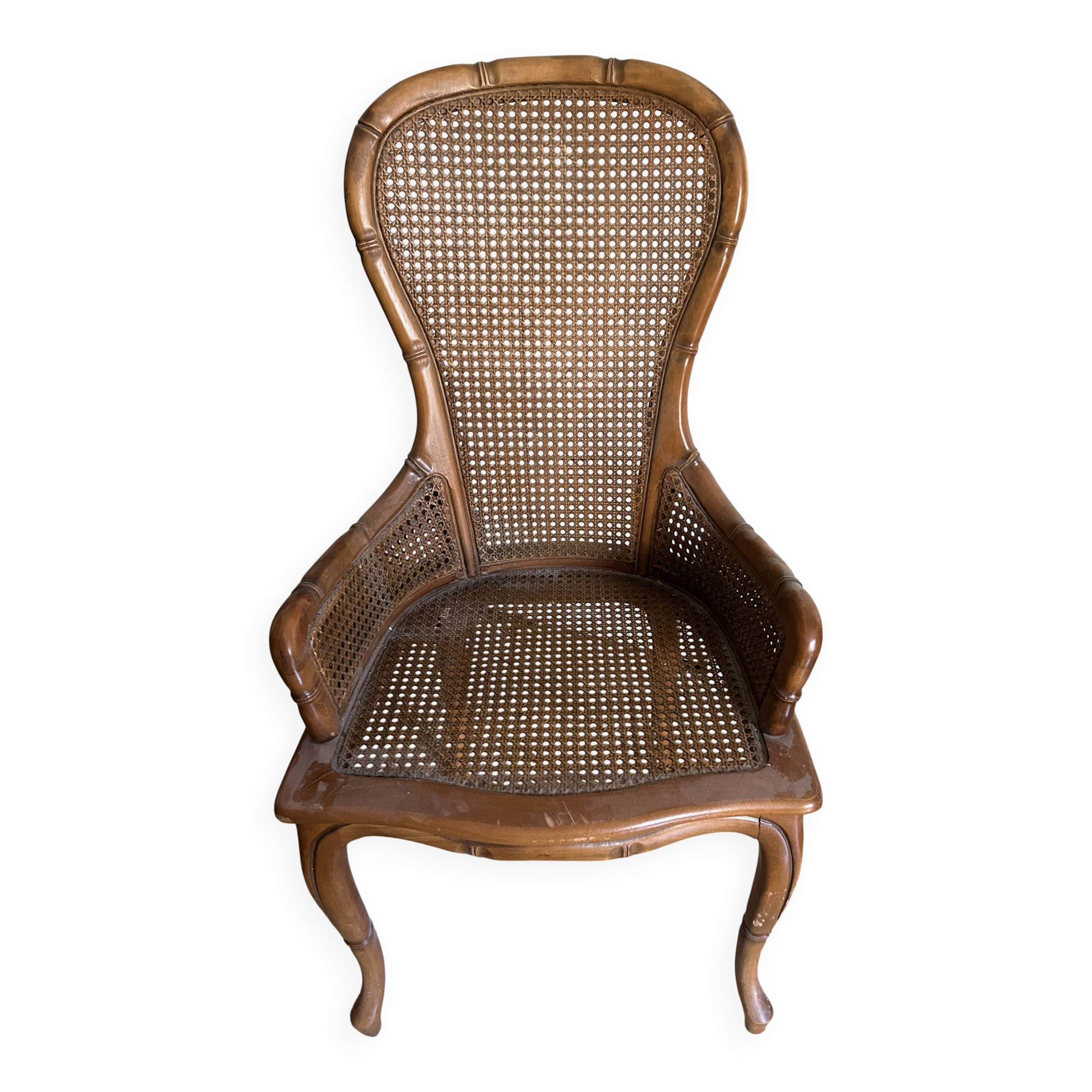 Pleated armchair