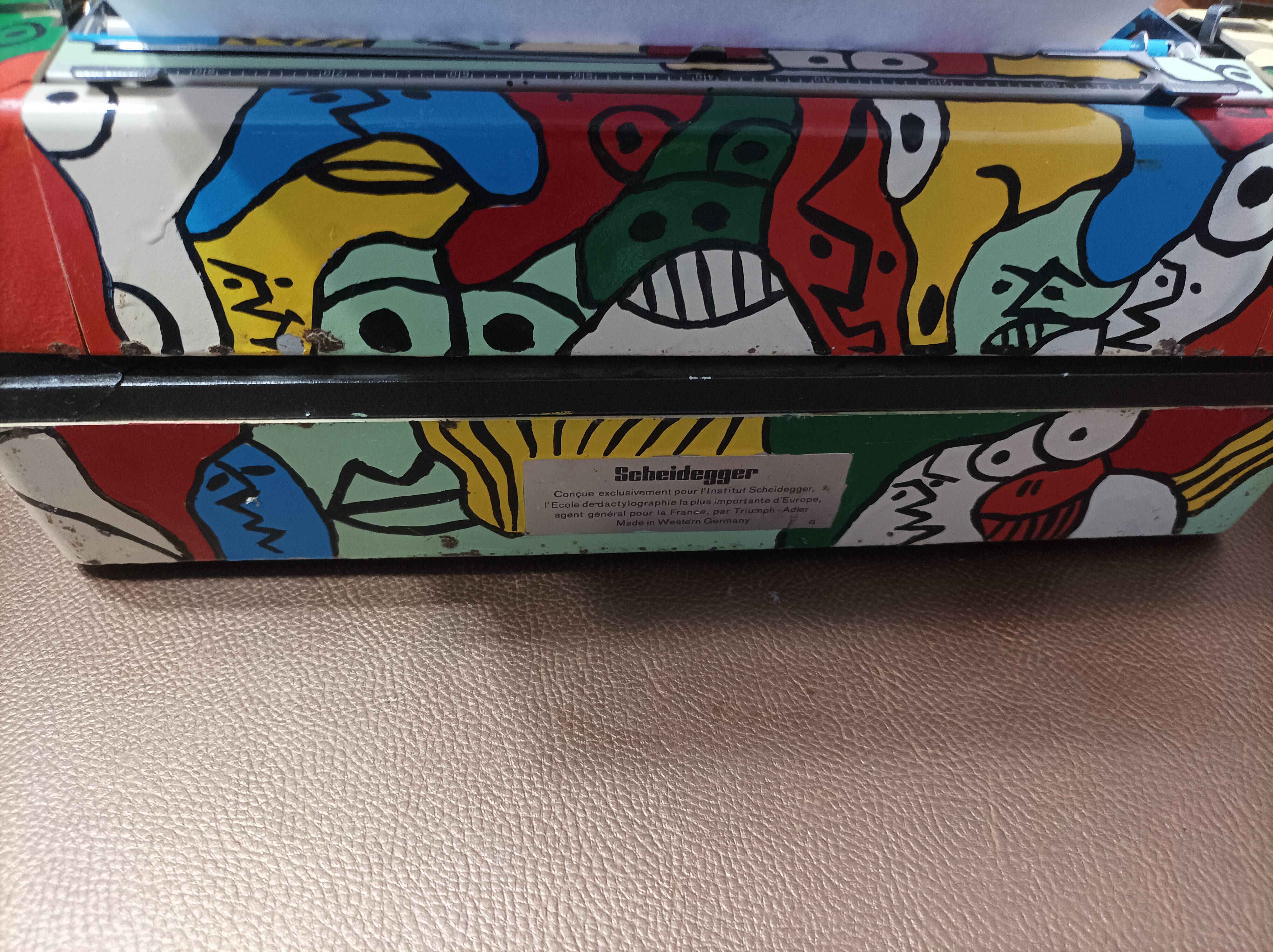 Custom Scheidegger International 2000 Typewriter