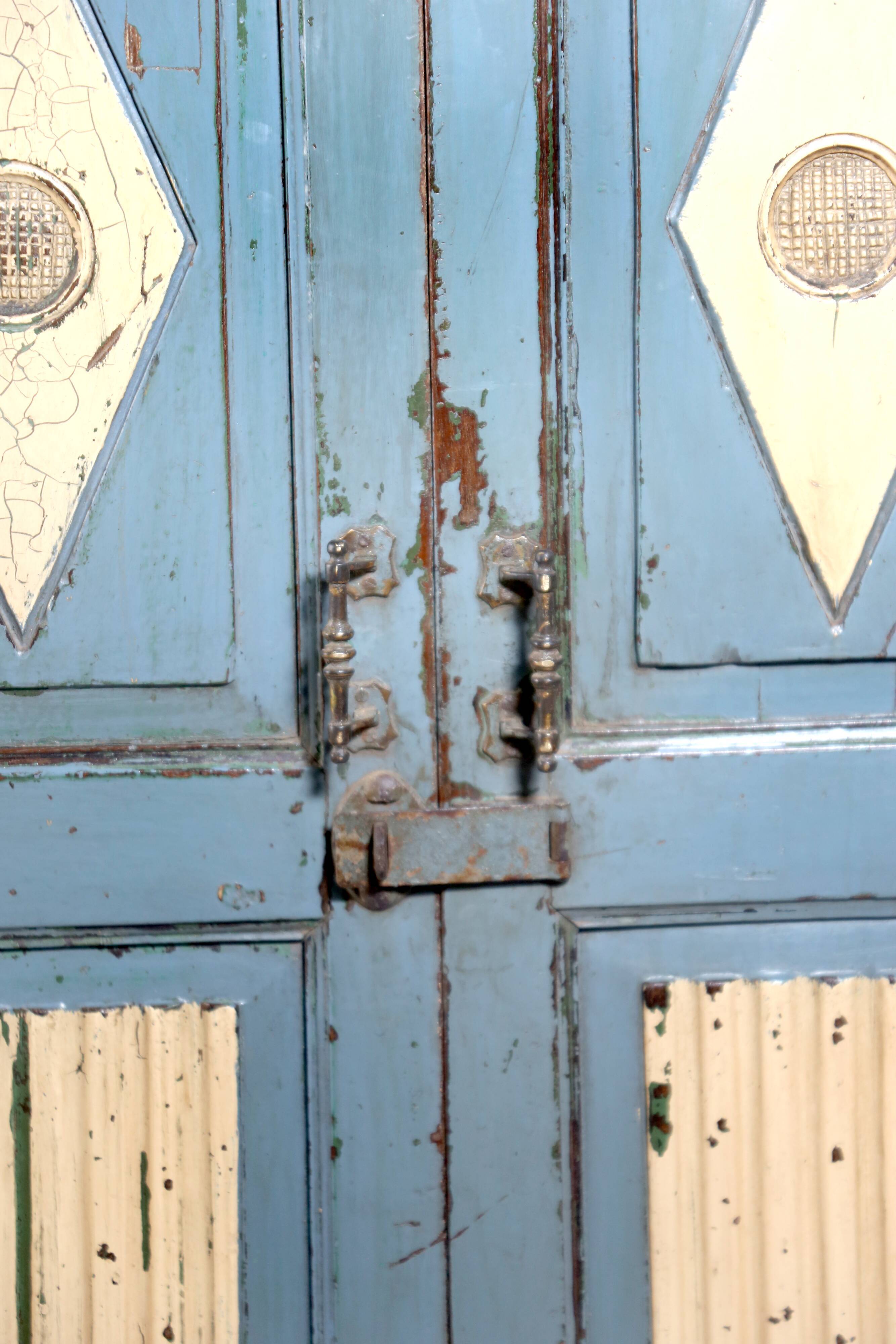 Art Deco wardrobe in Burmese teak