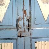 Art Deco wardrobe in Burmese teak