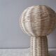 Lampe Jeanne en rotin