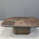 Paul Kingma attributed coffee table, 1980s