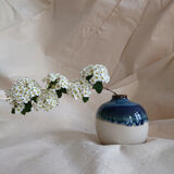 Vase blue cocoon