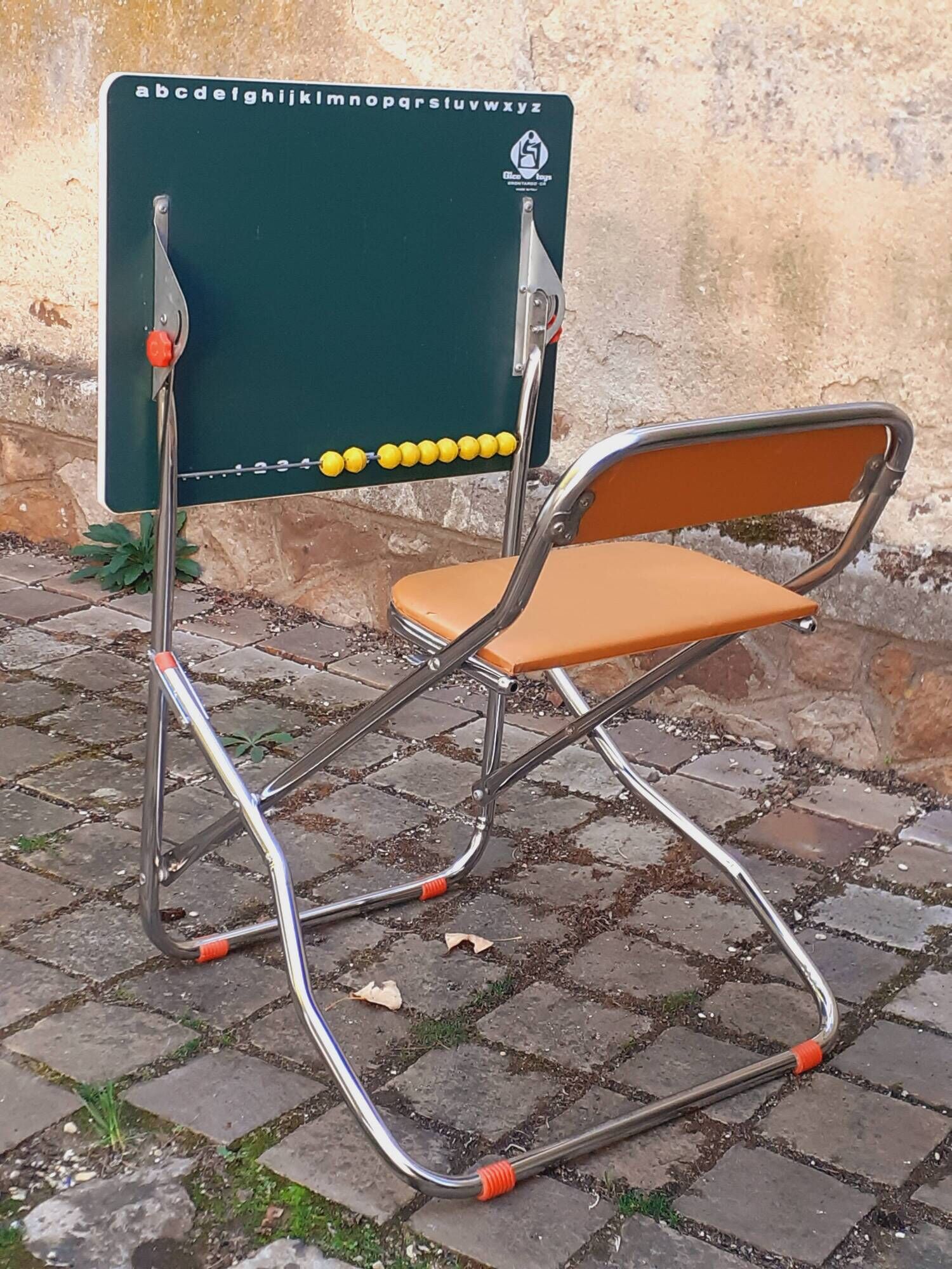 Folding desk for children from the 70s Made in Italy