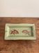 Celadon Ashtray Fish China Japan Cracked Asian Ceramic 20th Century