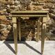Bedside table, Florentine style side table.
