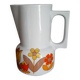 Joli Pichet décor floral Vintage très 70**Berry création  Le Lourioux
