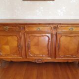 Bahut 3 doors in inadmissed cherry regency style