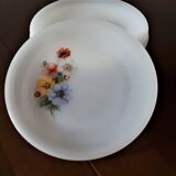 Set of arcopal dessert plates