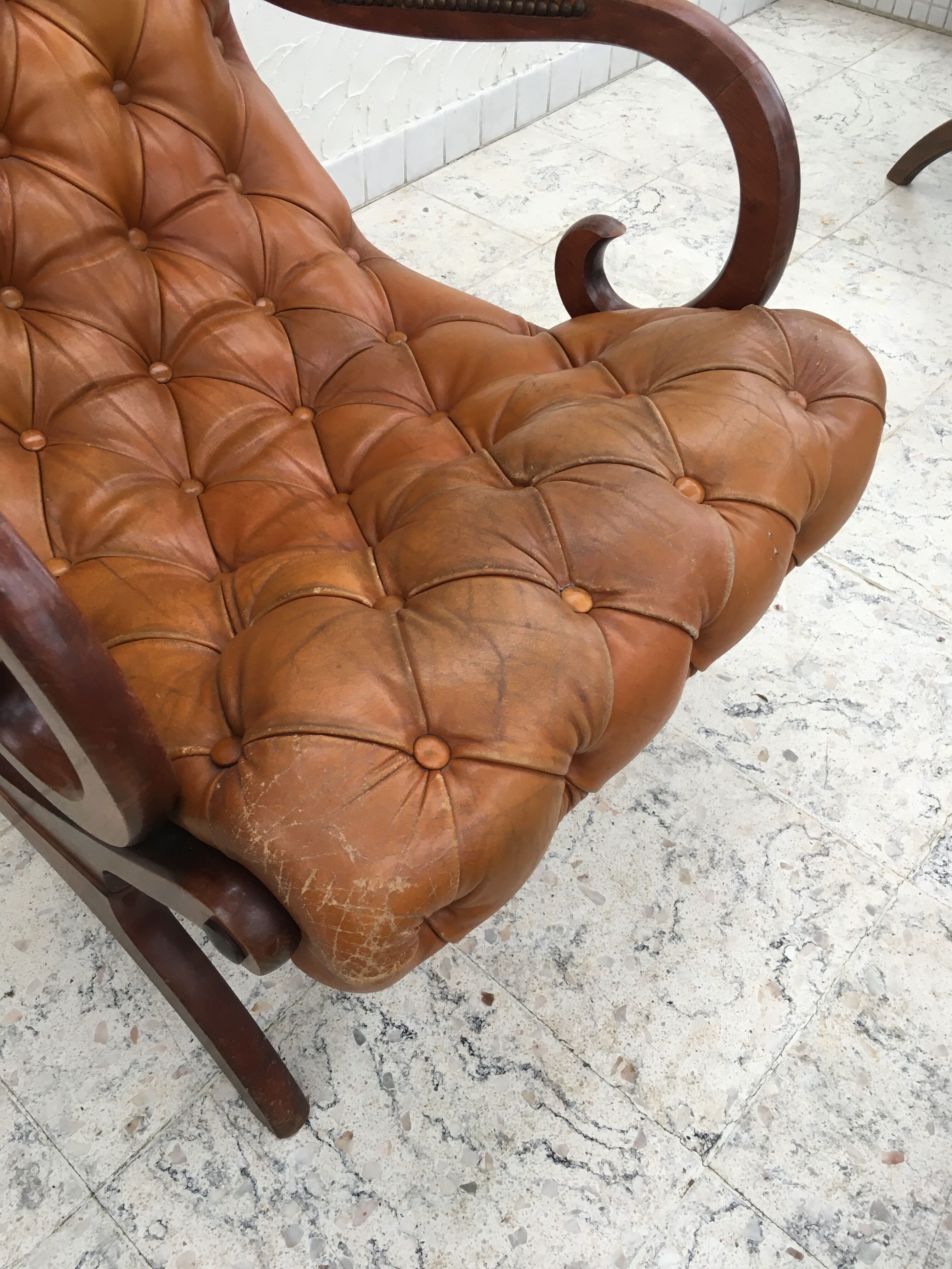 Chesterfield chairs duo