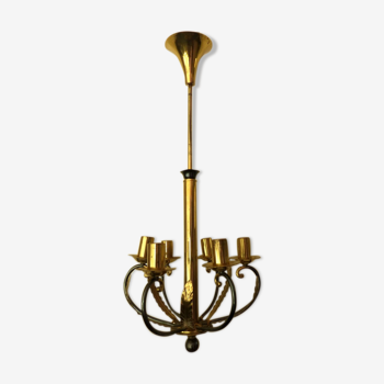 Very nice small chandelier style empire 6 lights