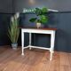English dairy table With Graffiti on the Top