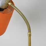 Modern antique floor lamp with gold base