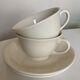Pair of Villeroy Belgium porcelain breakfast sets 1960
