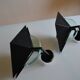 Pair of postmodernist wall sconces, 1980