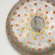 Mid-century Italian Perforated Metal Wall Lamp