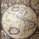 Vintage planisphere frame reproduction 17th century