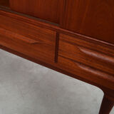 Teak highboard, Danish design, 1960s, designer: Johannes Andersen