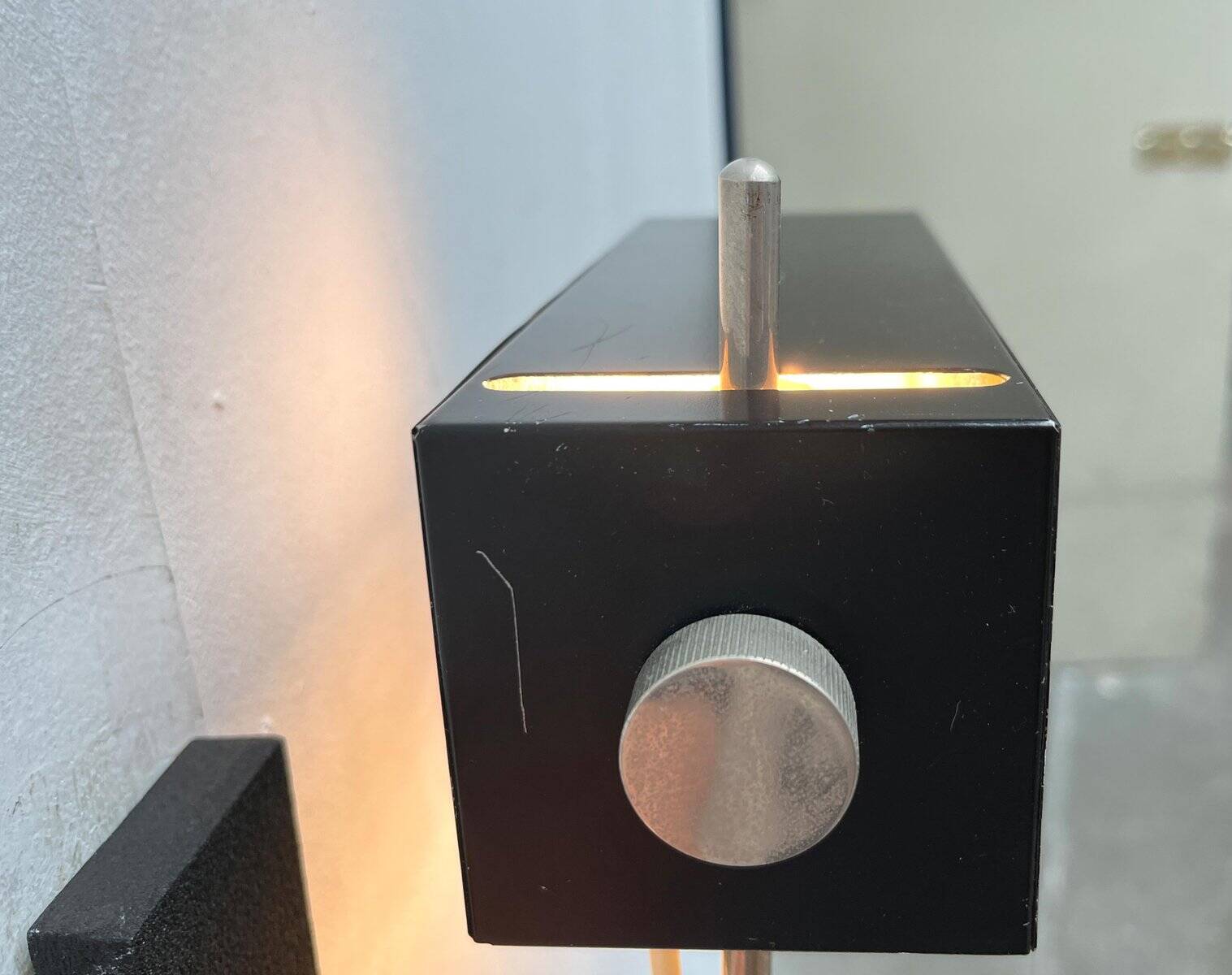 Lampe murale modèle Flamingo minimaliste allemande du milieu du siècle de Bur, Bünte & Remmler Leuchten, années 1960