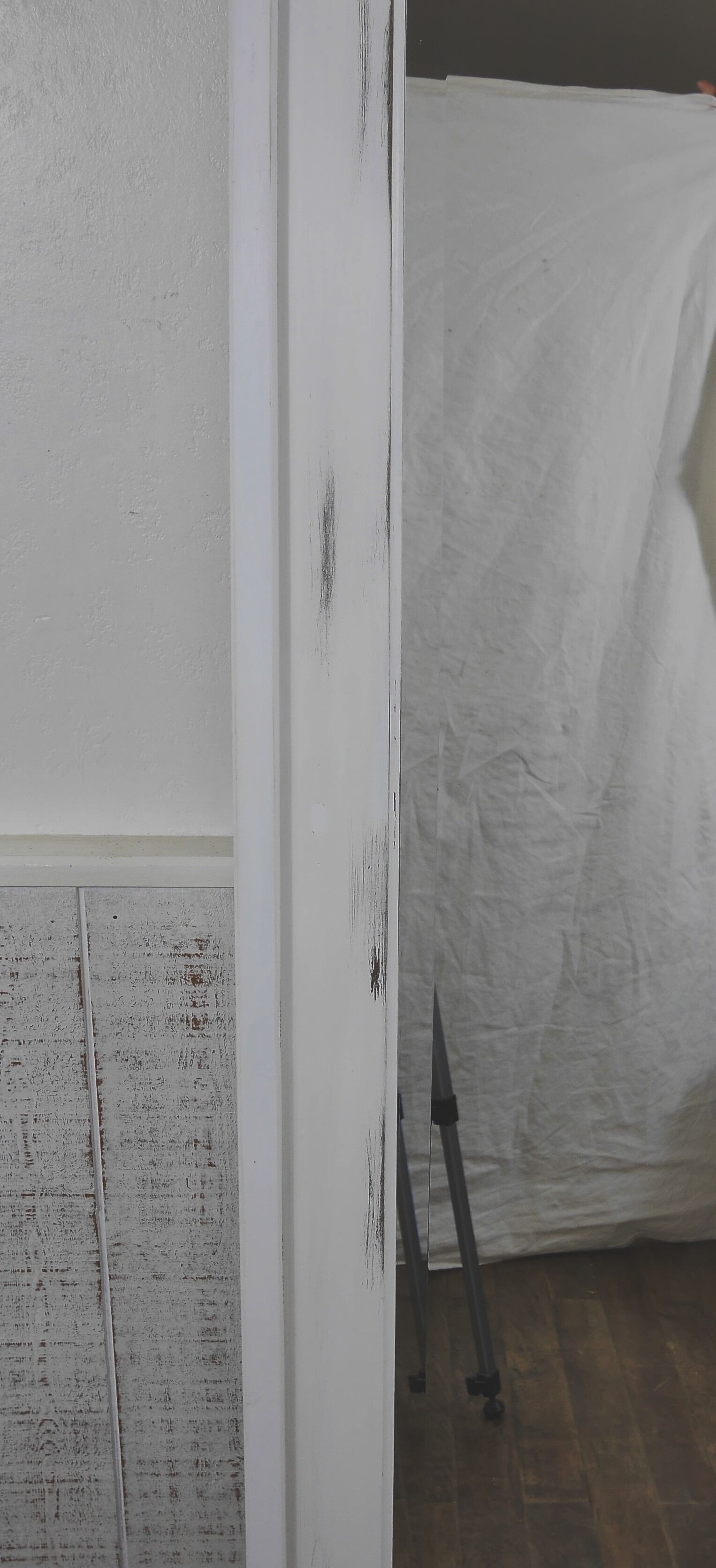 Full-length mirror art deco shaby chic