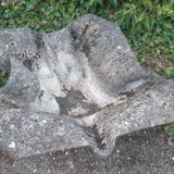 Handkerchief planter by Willy Guhl for Eternit 1950