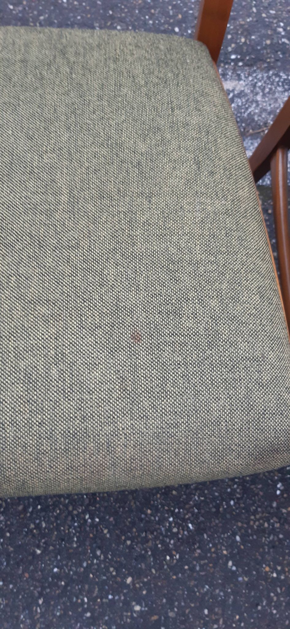 Set of 5 vintage chairs