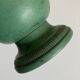 Neo-classical Medici vase in lacquered metal with original patina, 1960