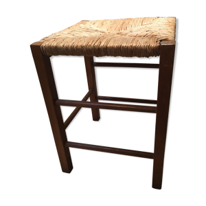 Tabouret paillé