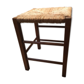 Tabouret paillé