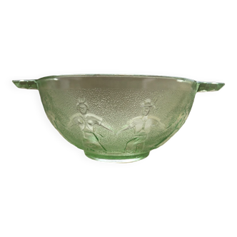 Bol breton verre vert