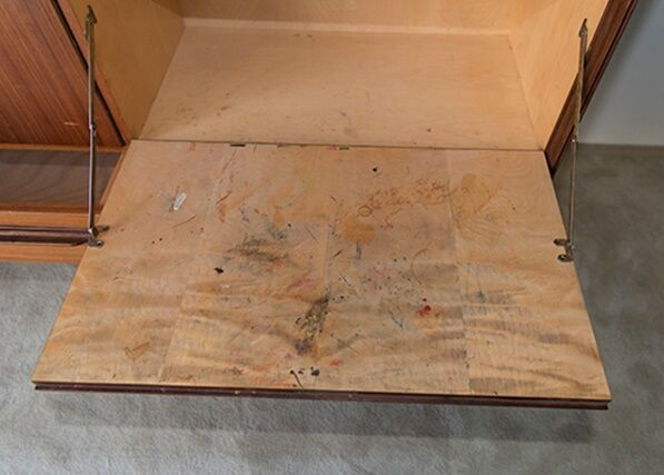 Furnished in teak 50s